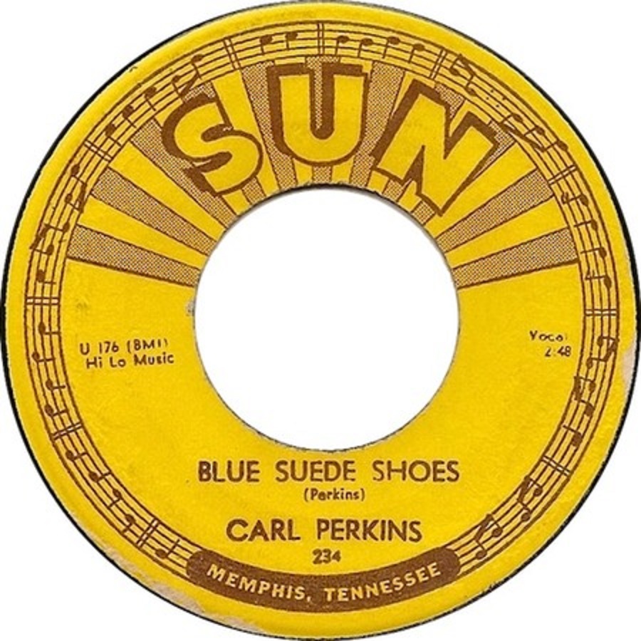 BLUE SUEDE SHOES