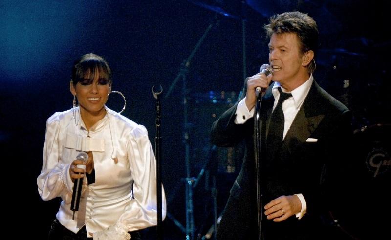 David Bowie la última vez que cantó en vivo